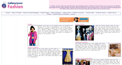 Desktop Screenshot of fashion.indianetzone.com